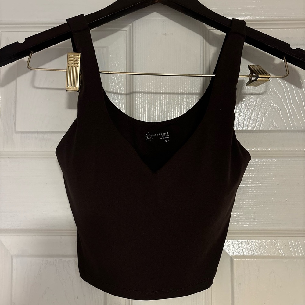 Two Aerie Real Me Sports Tanks